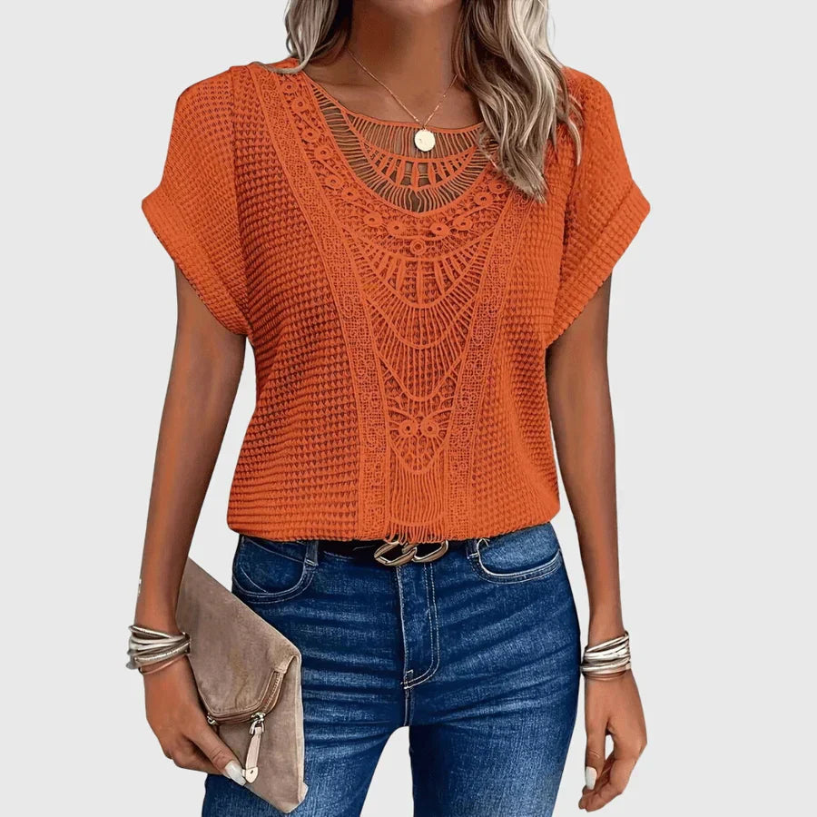 Pearl™ | Elegant Ibiza Style Blouse