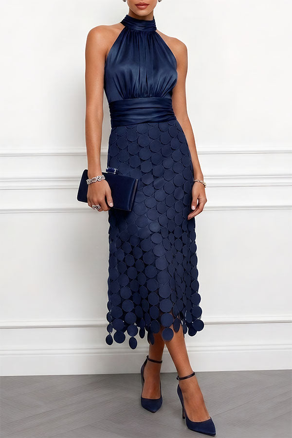 CELINE ELEGANT MIDI DRESS FOR CEREMONIES
