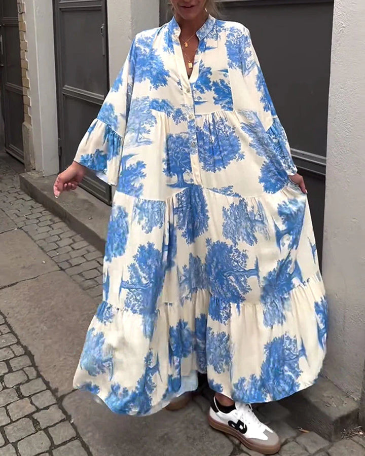 Lena - Elegant dress with a flowing cut