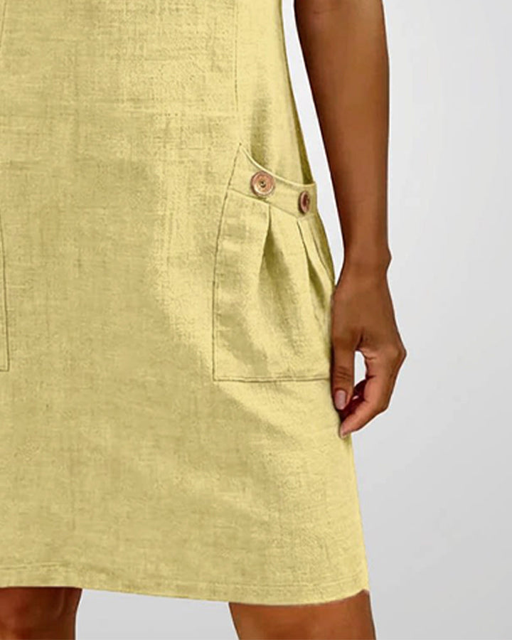 Novelle® | Cotton Zip-Up Dress