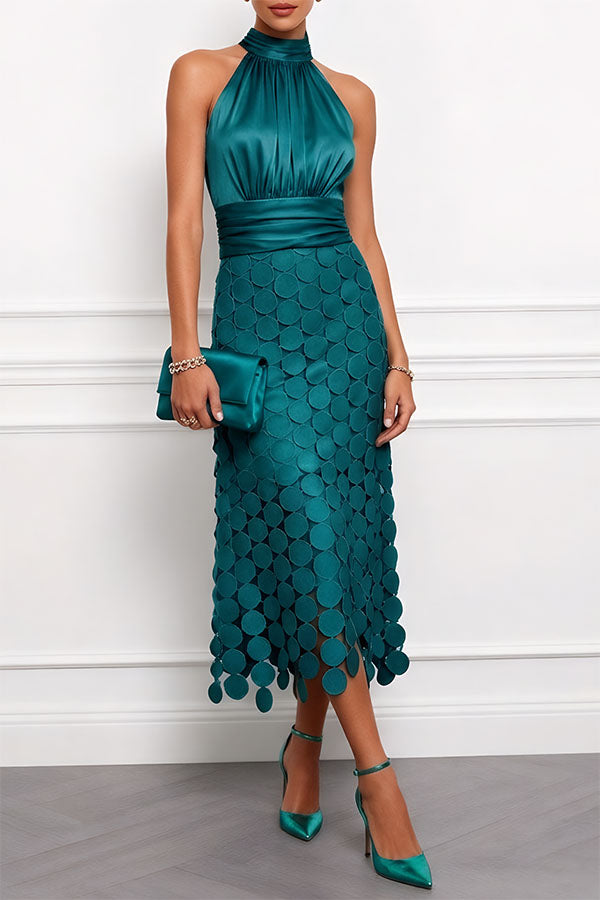 CELINE ELEGANT MIDI DRESS FOR CEREMONIES