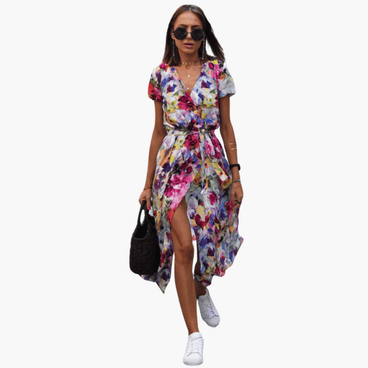 Celeste | Elegant Wrap Dress