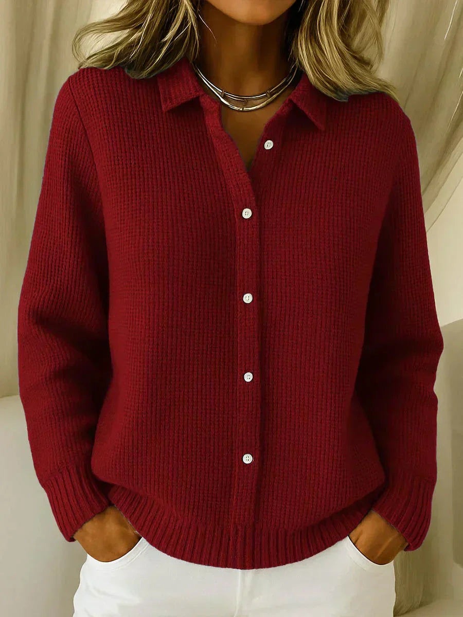 Ambrilyntha | Elegant Button Cardigan