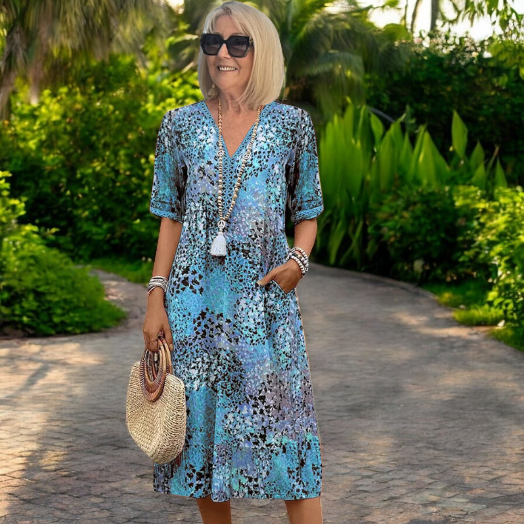 Iris | Lightweight, Flowy Dress with a Flattering Fit