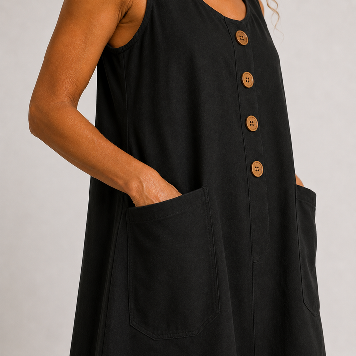 Maud | Cotton-Linen Dress