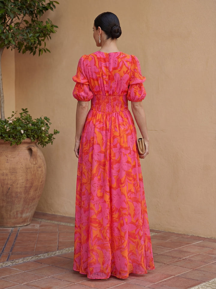 Aurora Floral Maxi Dress