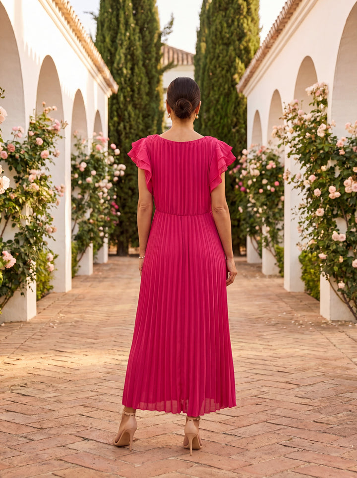 Gloria | Elegant Draped Dress