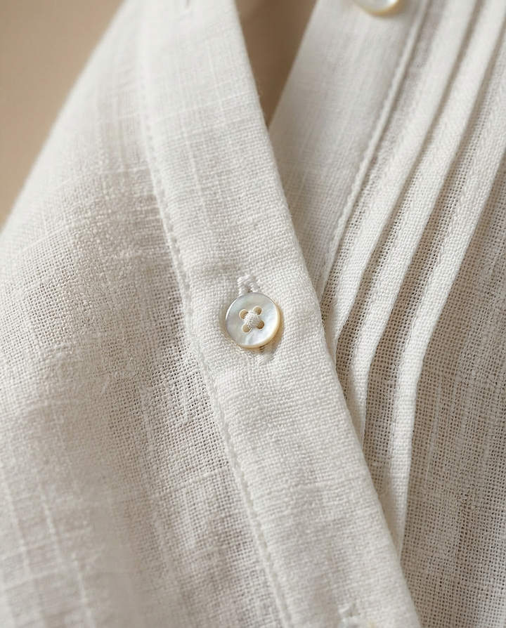 Becky – Trendy Linen Maxi Dress