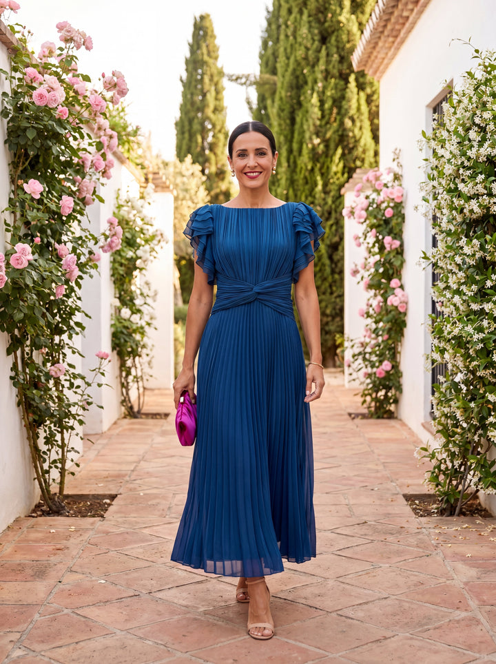 Gloria | Elegant Draped Dress