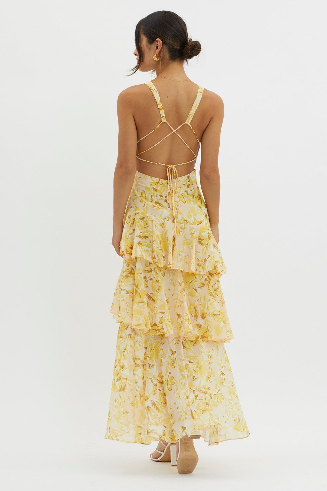 Ashlyn – Bloom Shift Midi Dress