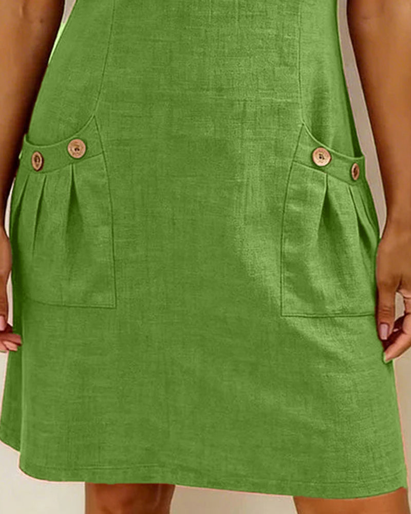 Novelle® | Cotton Zip-Up Dress